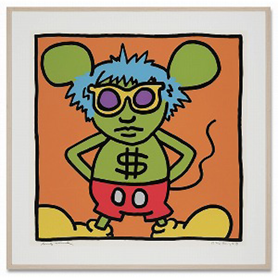 Andy Mouse (Littmann p.65) by Keith Haring