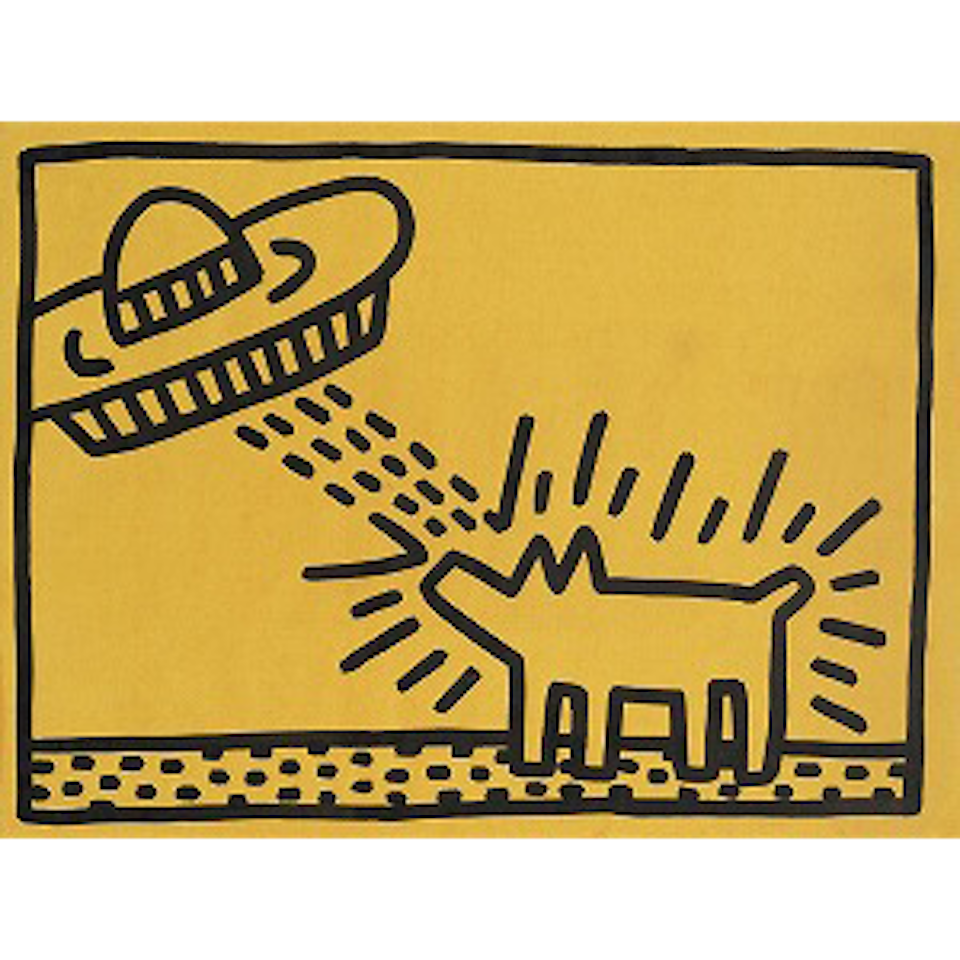 Work by Keith Haring