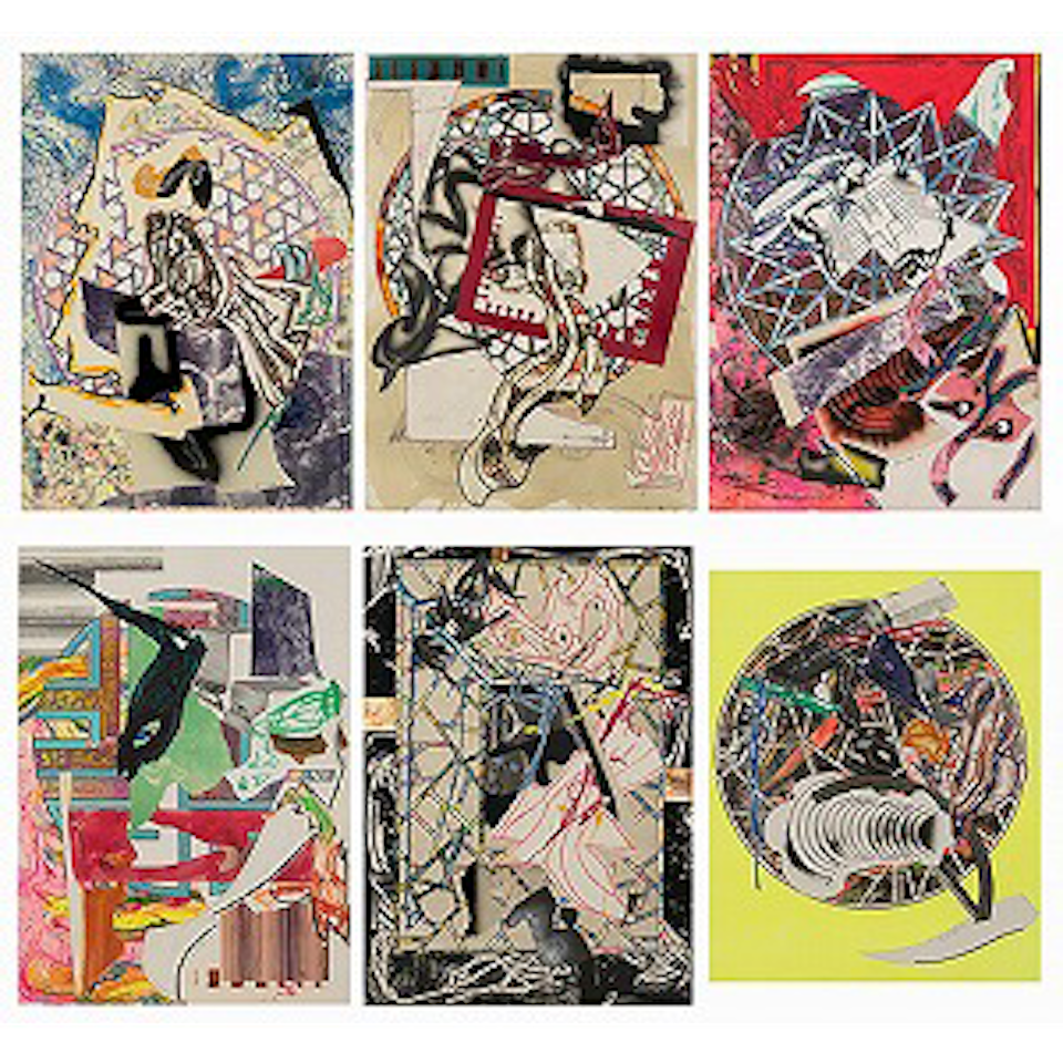 THE WAVES (Axsom 186-191) by Frank Stella