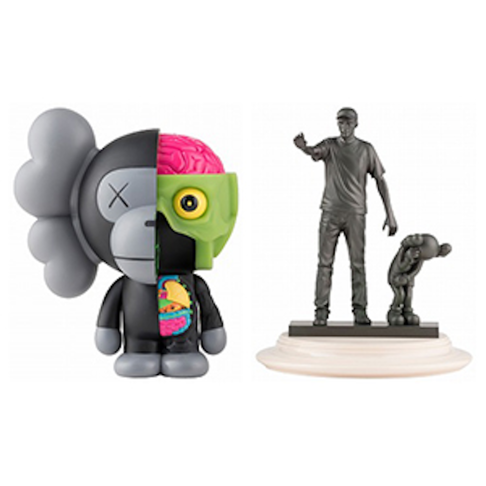 1. MILO (black)／2. KAWS PARTNERS by Kaws