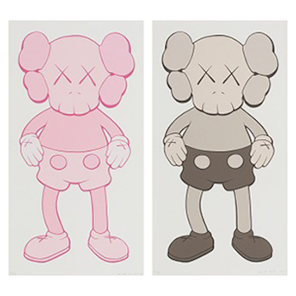 COMPANION (Pink, Gray) by Kaws