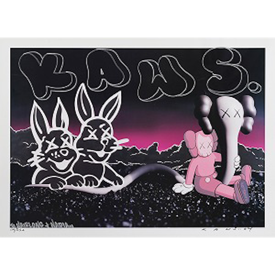 Undefeated Billboard by Kaws