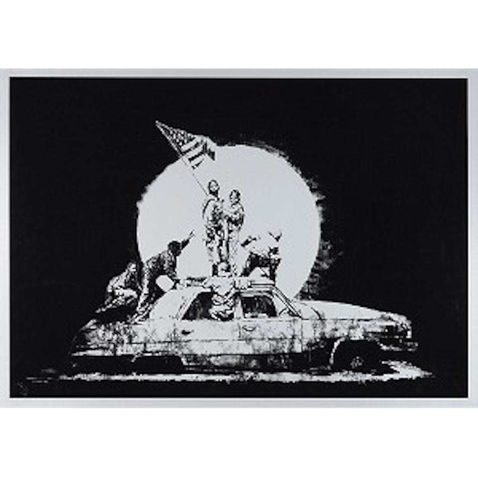 Flag by Banksy