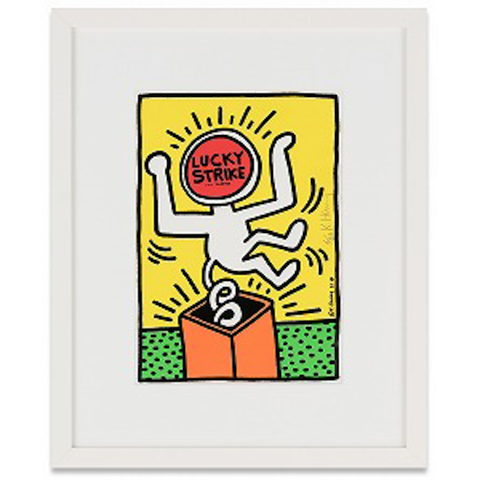 Lucky Strike (Littmann p.78) by Keith Haring