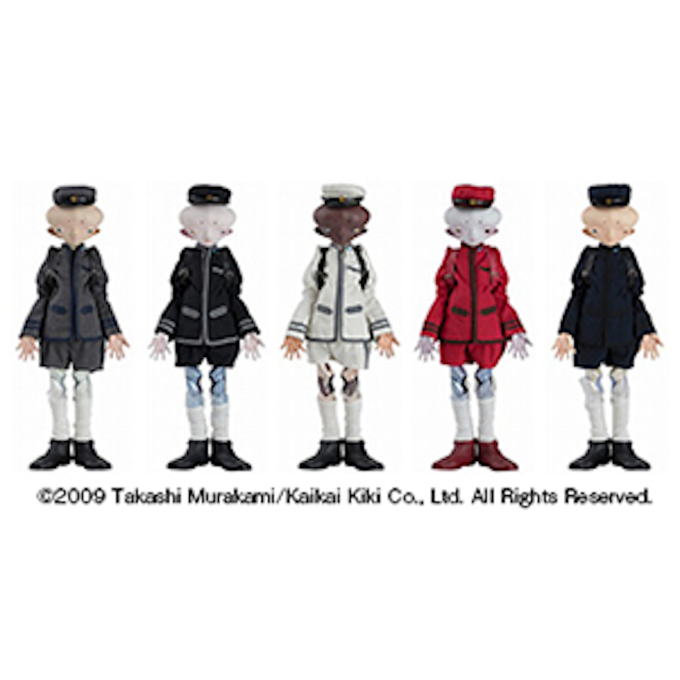 Inochi doll / Versions: Zhang, Victor, Bob, David & Yamamoto by Takashi Murakami