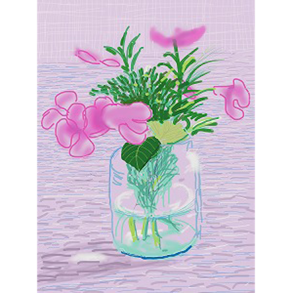 Untitled no. 329, from A Bigger Book: Art Edition A by David Hockney