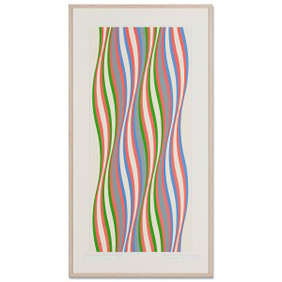 Red Dominance (Schubert 24) by Bridget Riley