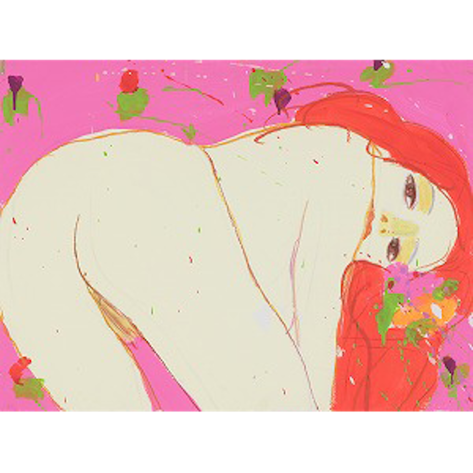 A kiss A kiss by Walasse Ting