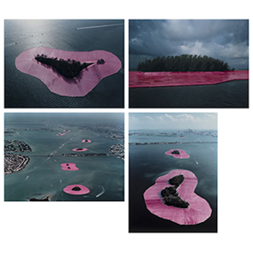 Surrounded Islands, Biscayne Bay, Greater Miami, Florida, 1980-1983 (Schellmann 114-117) by Christo