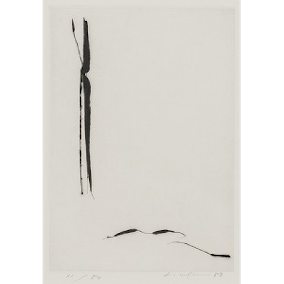 From port 11 (Print No. 103) by Lee Ufan