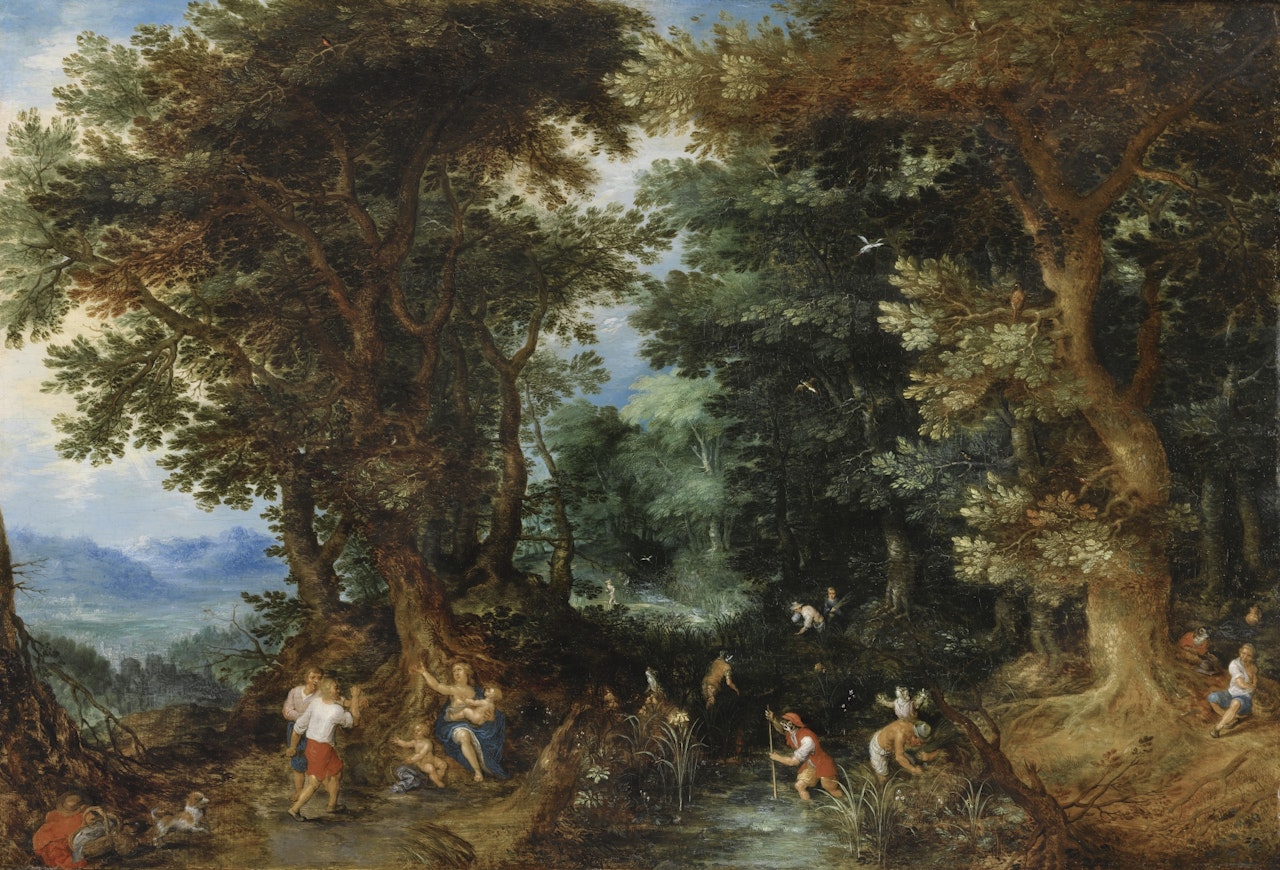 LATONA AND THE LYCIAN PEASANTS by Jan Brueghel the Younger