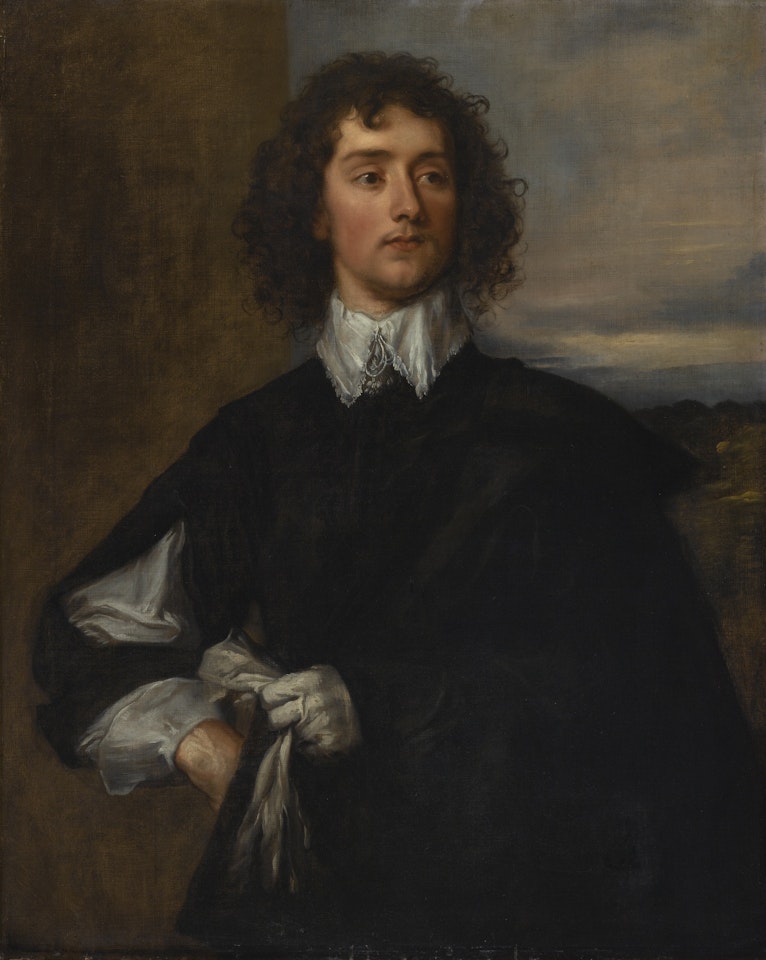 PORTRAIT OF THOMAS HANMER, AFTER ANTHONY VAN DYCK by Thomas Gainsborough