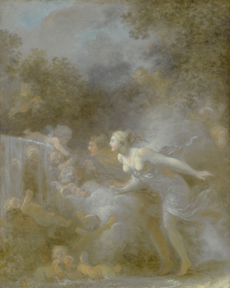 THE FOUNTAIN OF LOVE by Jean-Honoré Fragonard