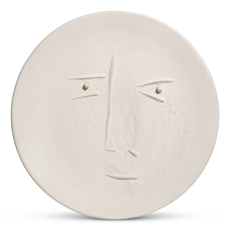 VISAGE DE FACE (A. R. 442)<br/> by Pablo Picasso