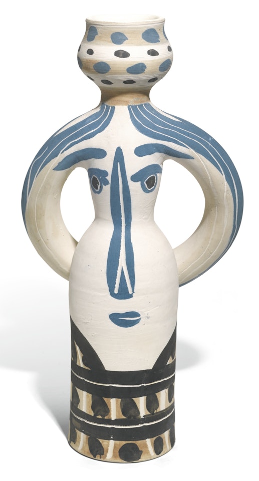 LAMPE FEMME (SEE A. R. 294-295, 298-299)<br/> by Pablo Picasso