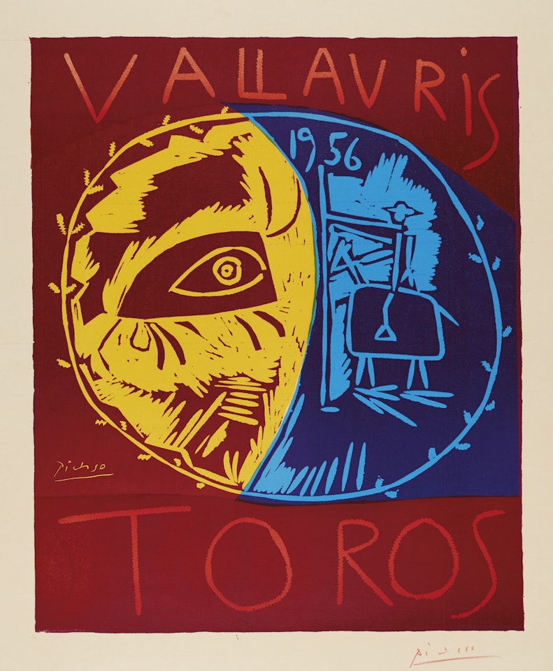 VALLAURIS 1956 TOROS (B. 1270; BA. 1043; CZW. 18; PP. L-022)<br/> by Pablo Picasso