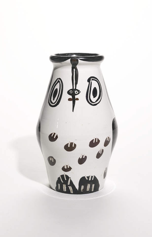 HIBOU MARRON NOIR (A. R. 123)<br/> by Pablo Picasso