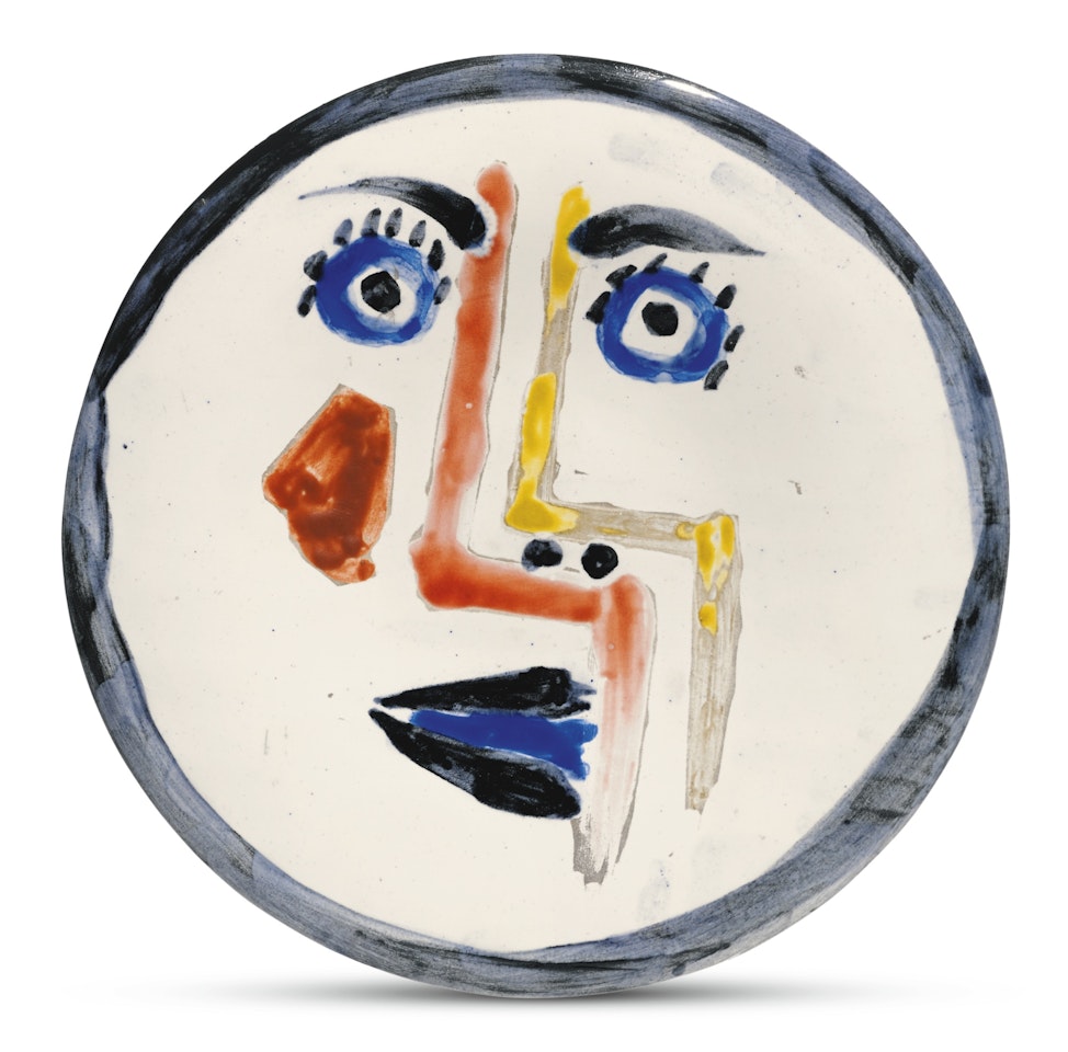 VISAGE NO. 192 (A. R. 492)<br/> by Pablo Picasso