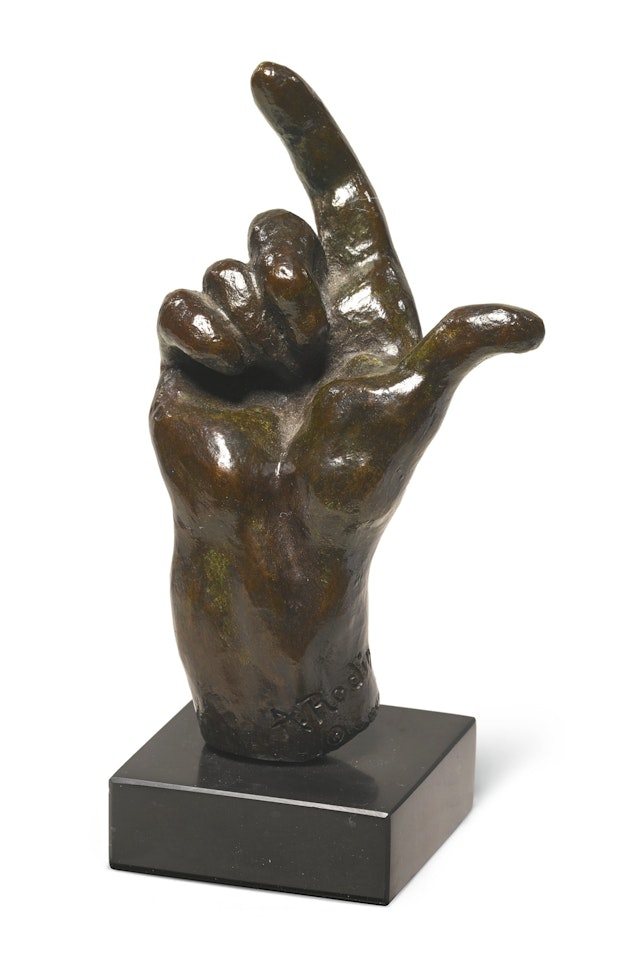 MAIN DROITE NO. 27 by Auguste Rodin
