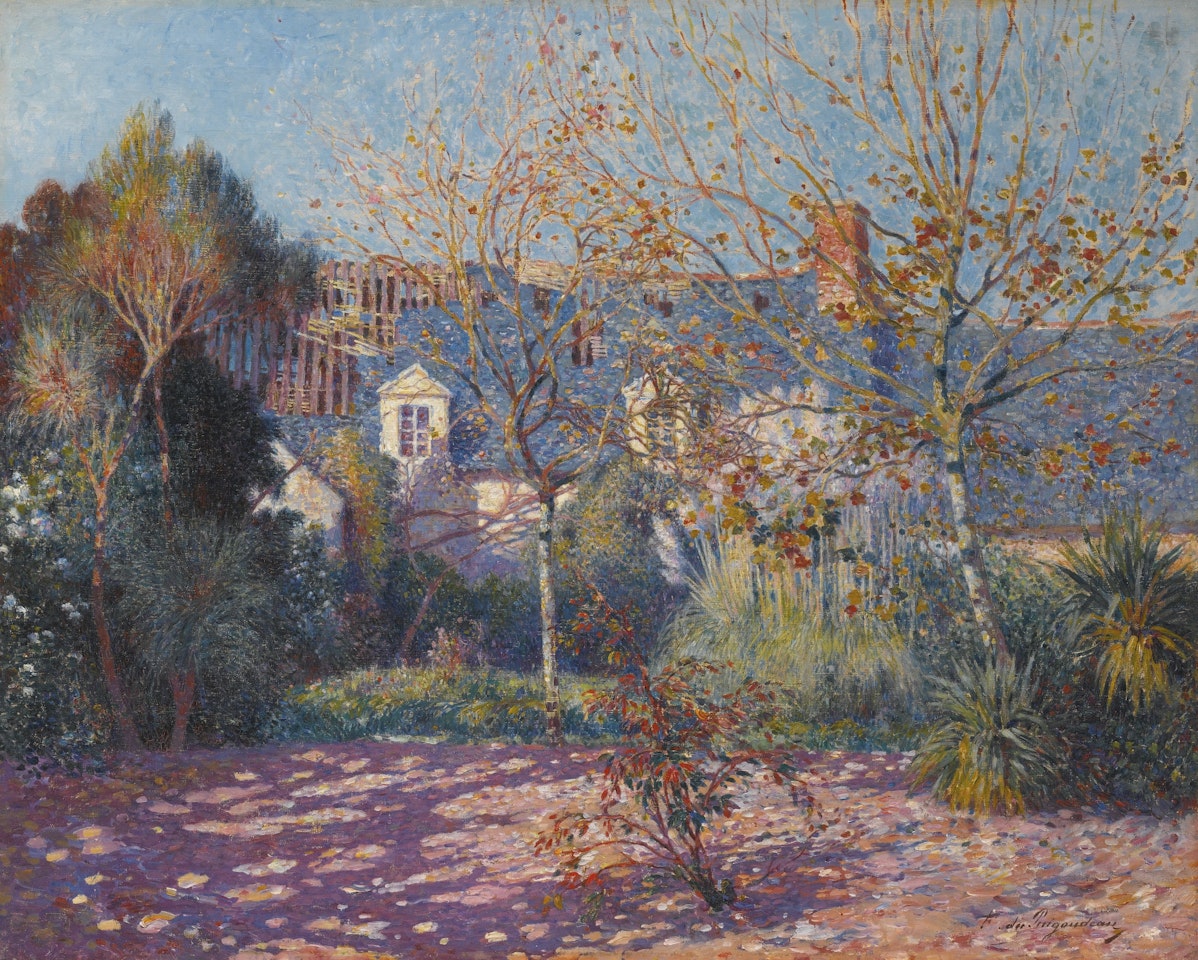 LE JARDIN DE LA MAISON EN RUINE by Ferdinand du Puigaudeau