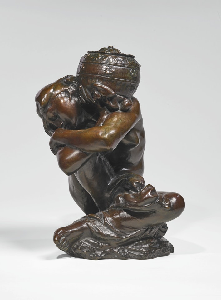CARIATIDE À L'URNE, PETIT MODÈLE by Auguste Rodin