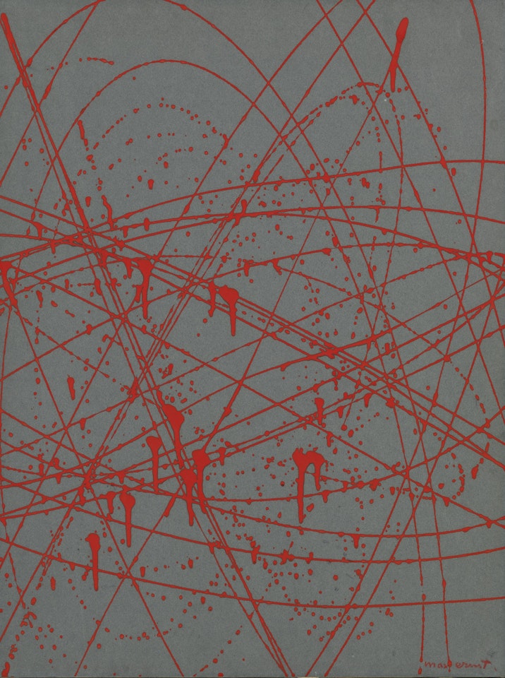 OHNE TITEL (FLIGHT OF THE BIRDS) by Max Ernst