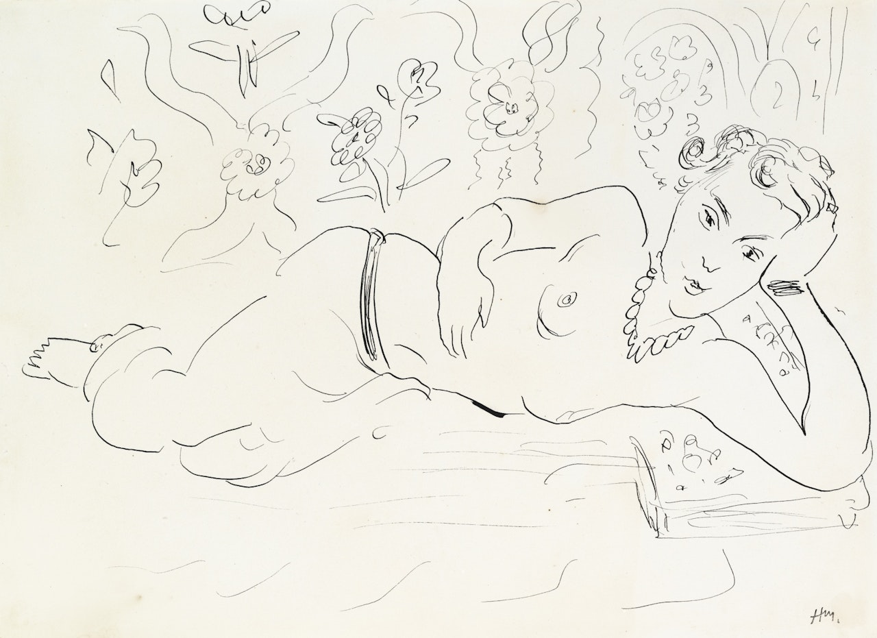 FEMME ALLONGÉE by Henri Matisse