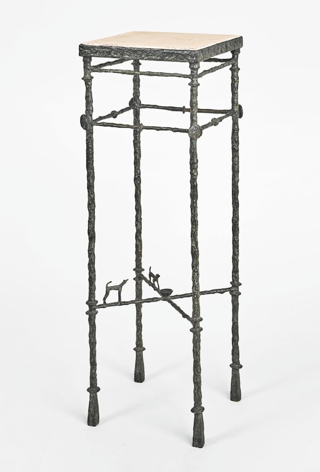 PIÉDESTAL AUX CHIENS by Diego Giacometti