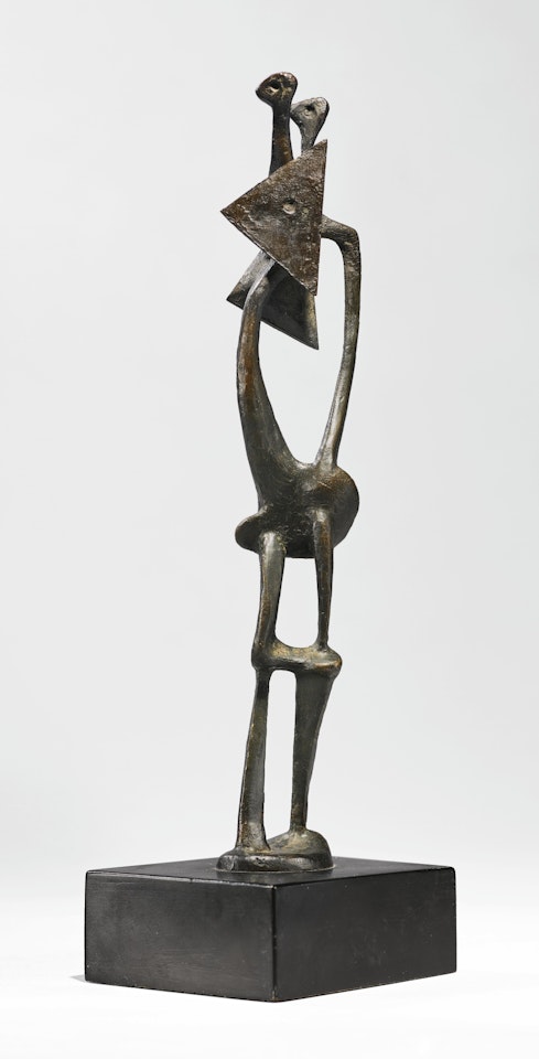 MAQUETTE FOR STANDING FIGURE by Henry Moore