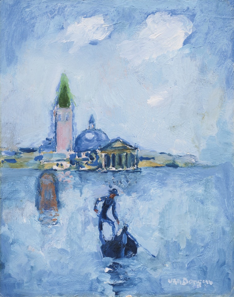 GONDOLIER À VENISE by Kees van Dongen