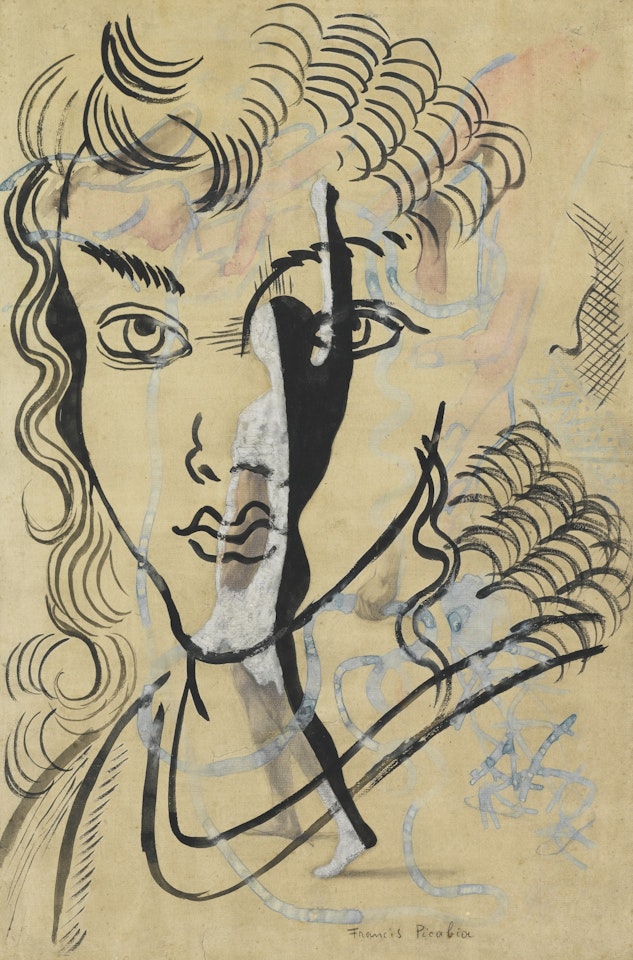 VISAGE ET DANSEUSE by Francis Picabia