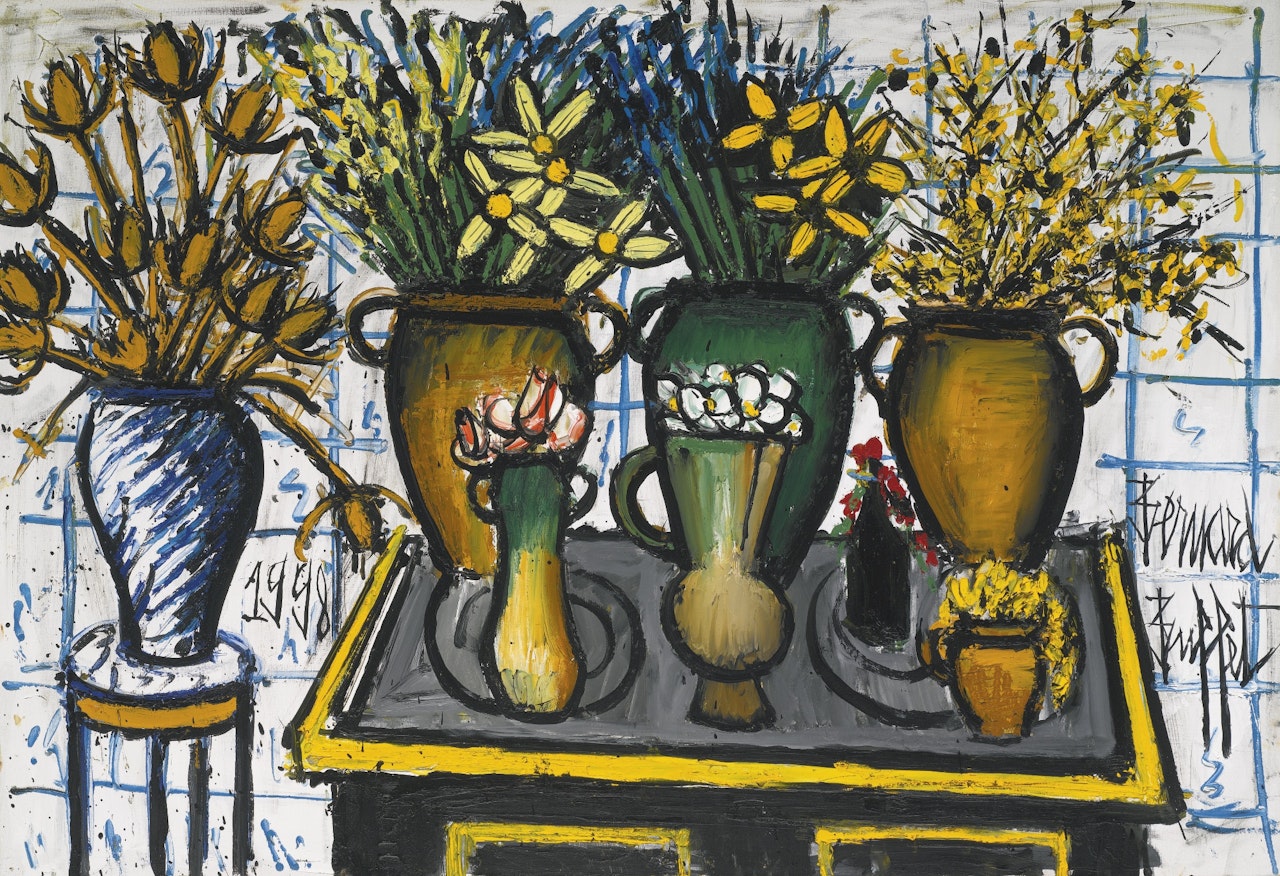 LES FLEURS DE LA CUISINE by Bernard Buffet