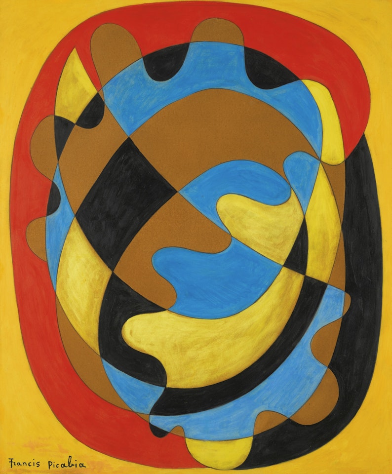 COMPOSITION ABSTRAITE by Francis Picabia