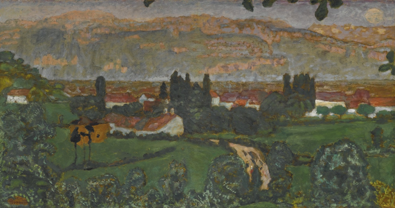 VUE PANORAMIQUE (DAUPHINÉ) by Pierre Bonnard