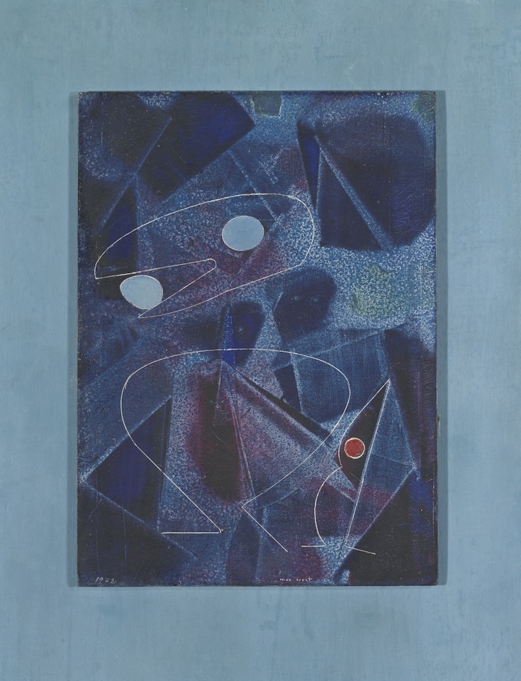 AU MOINDRE BRUIT LES OISEAUX SE TAISENT by Max Ernst