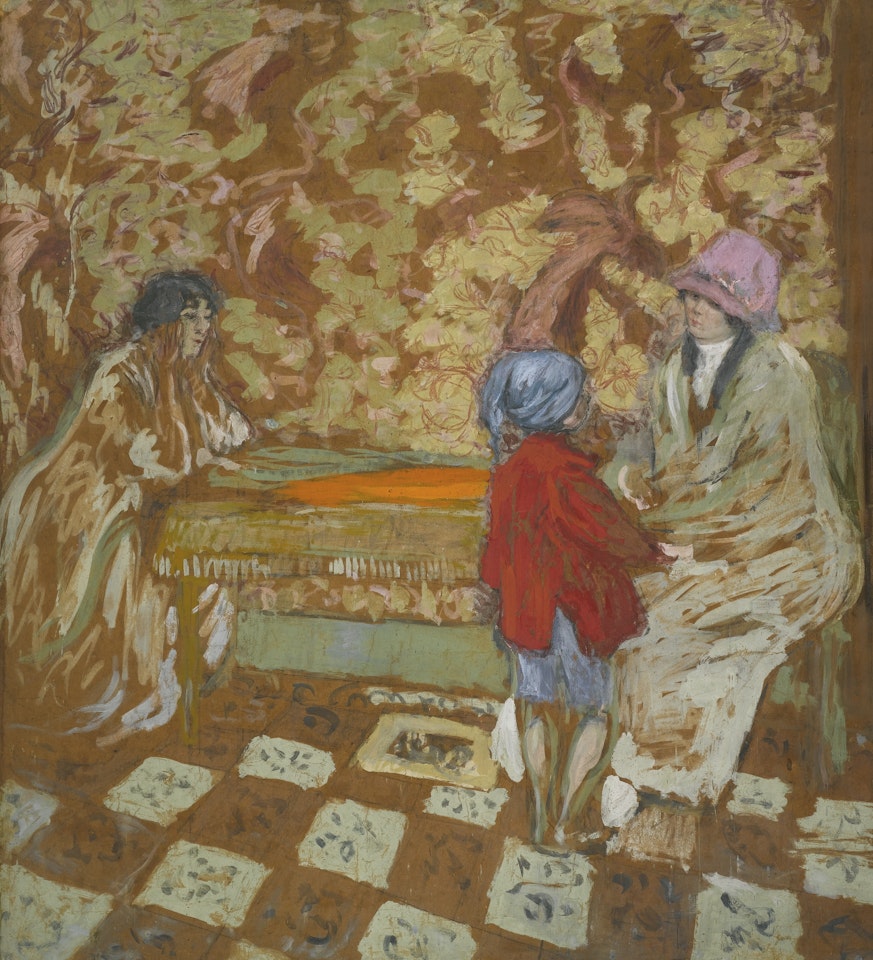 L'ENFANT AU BONNET BLEU, LOCTUDY by Édouard Vuillard