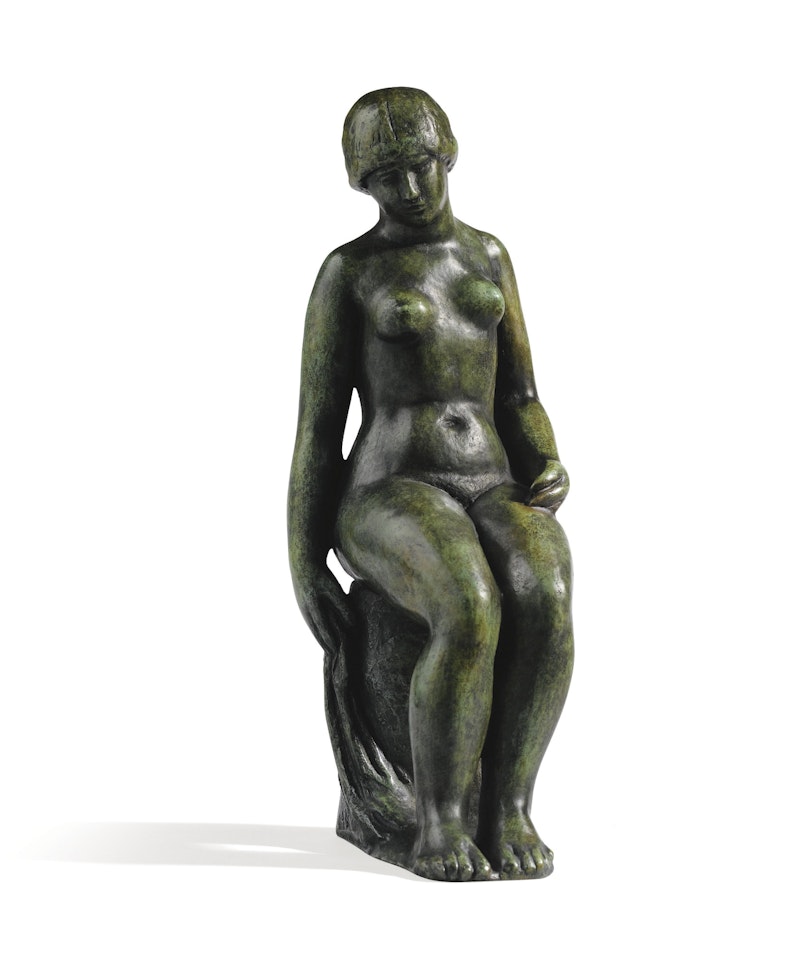 FEMME À LA DRAPERIE by Aristide Maillol