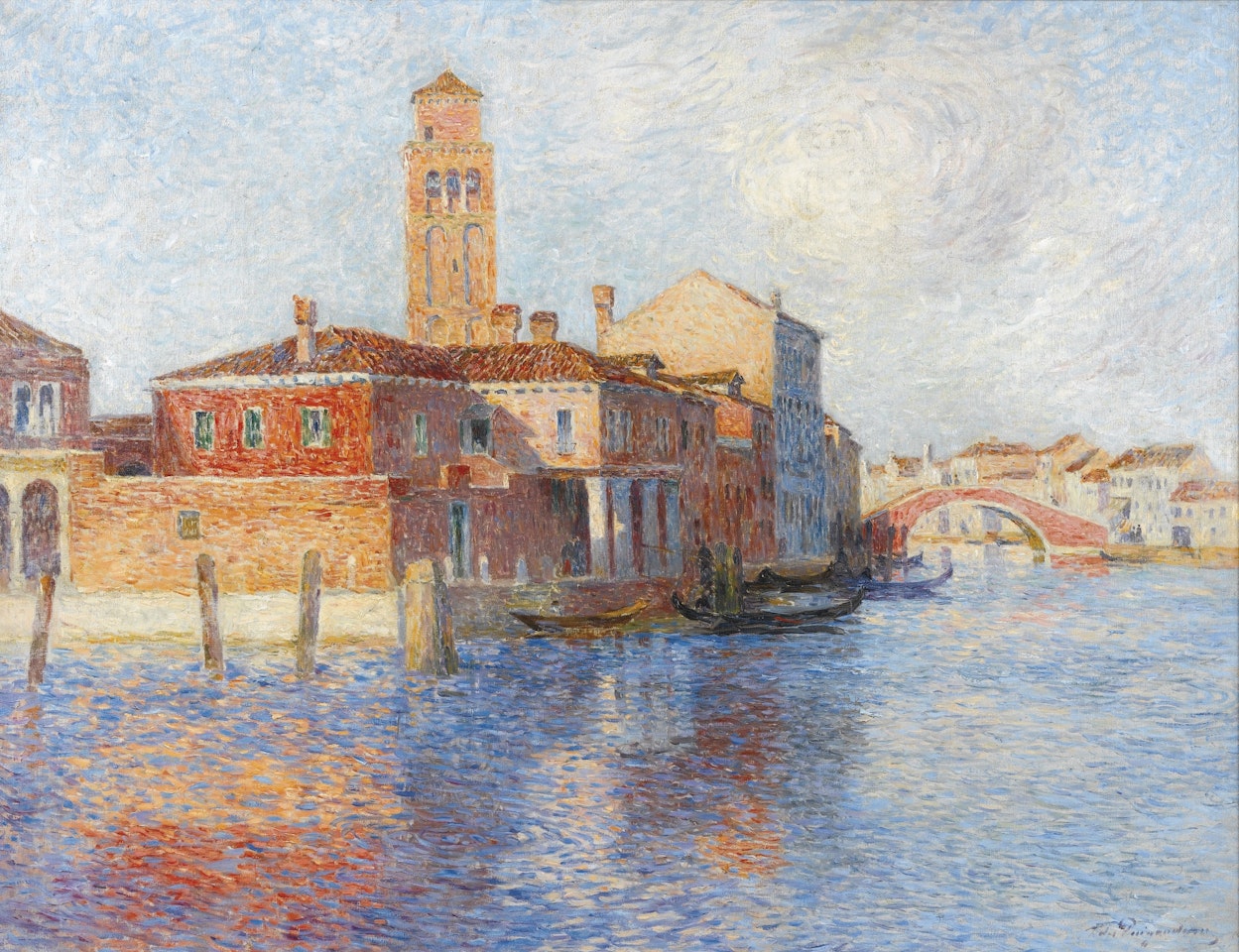 VUE DE VENISE, MURANO
 by Ferdinand du Puigaudeau