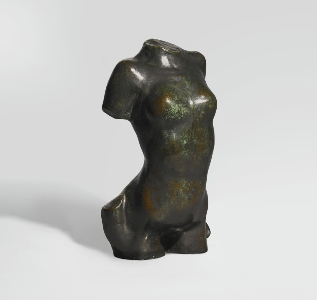TORSE DE JEUNE FEMME COMBRÉE, PETIT MODÈLE by Auguste Rodin