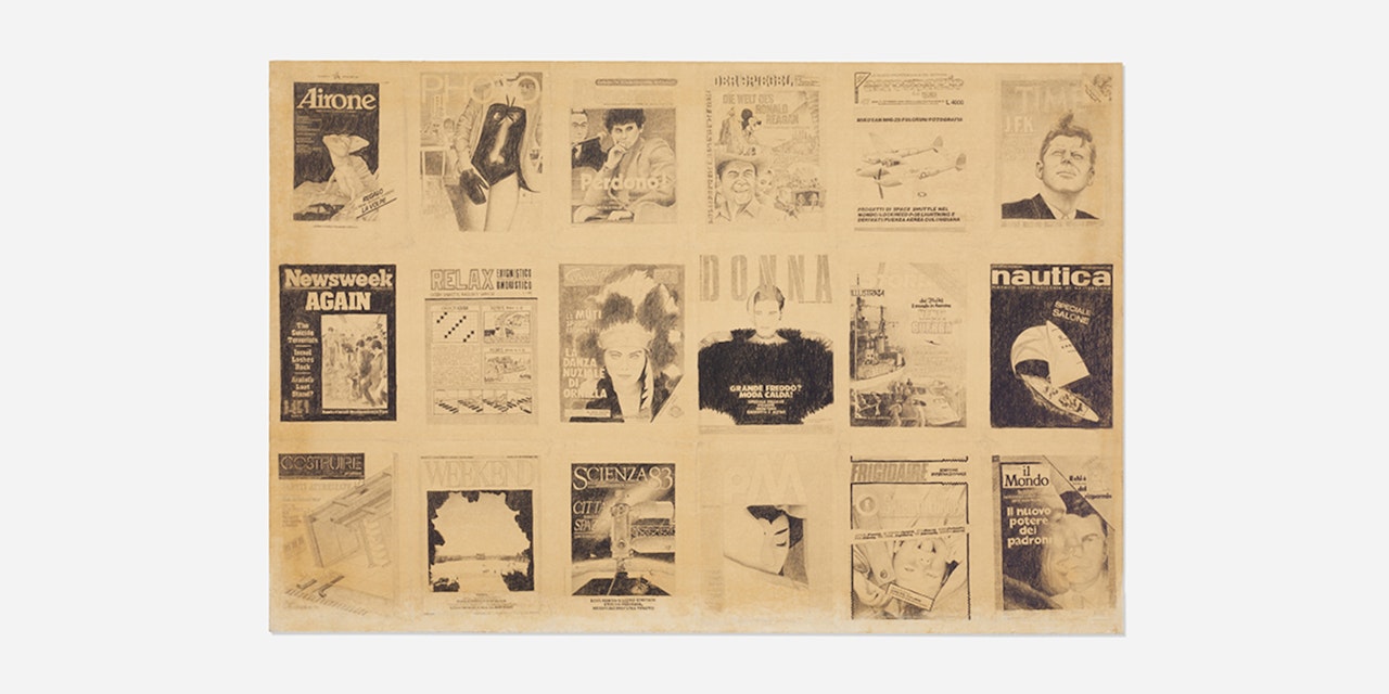Novembre 1983 by Alighiero Boetti