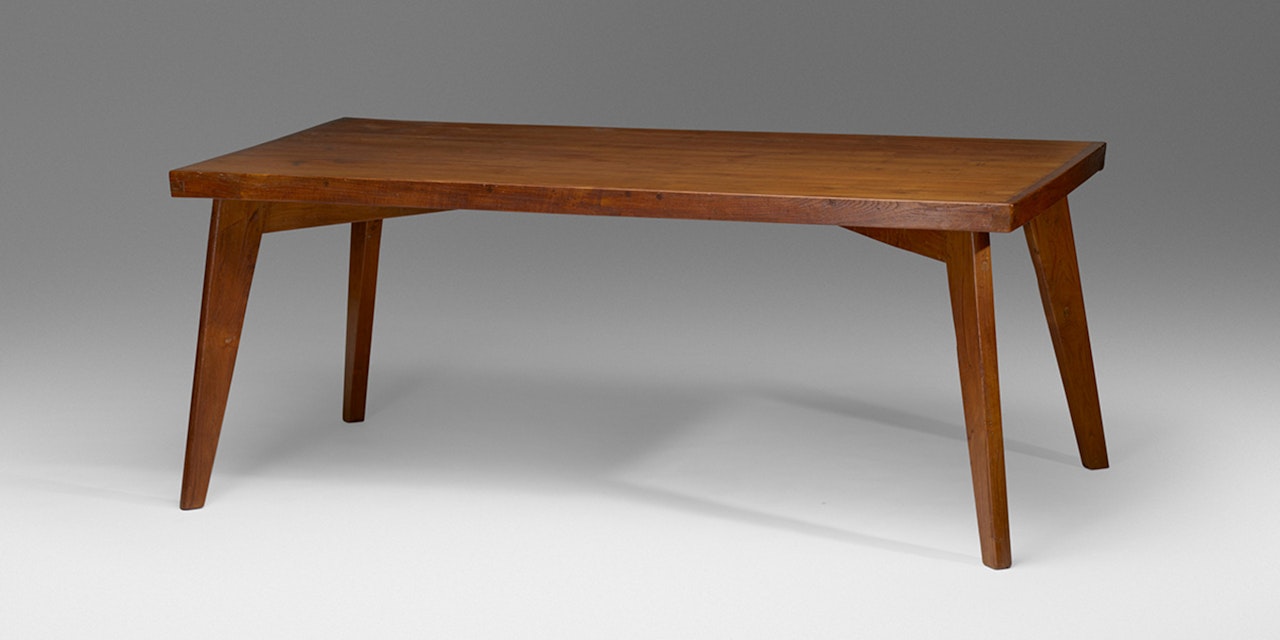 dining table from Chandigarh by Pierre Jeanneret