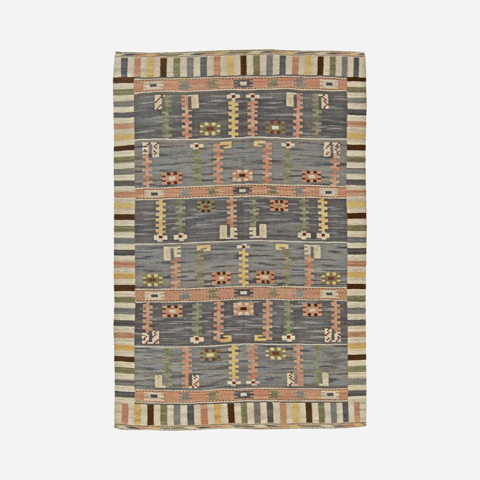 Ståndaren flatweave carpet by Märta Maas-Fjetterström