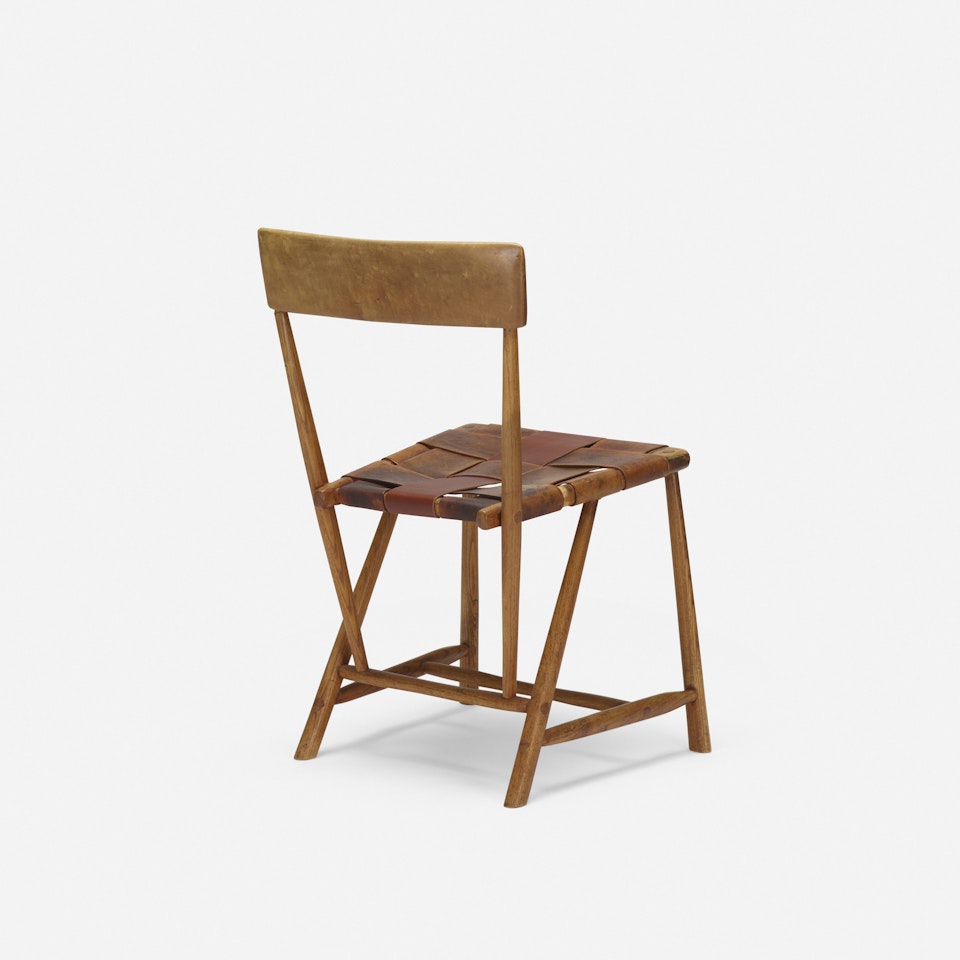 Hammer Handle chair for Lawrence and Alice Seiver by Wharton Esherick