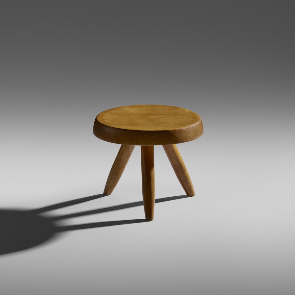 low stool by Charlotte Perriand