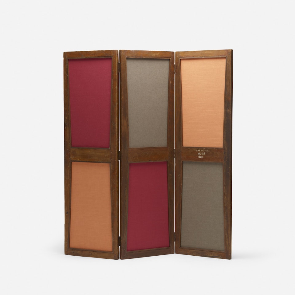 folding screen from the Administrative Buildings, Chandigarh by Pierre Jeanneret