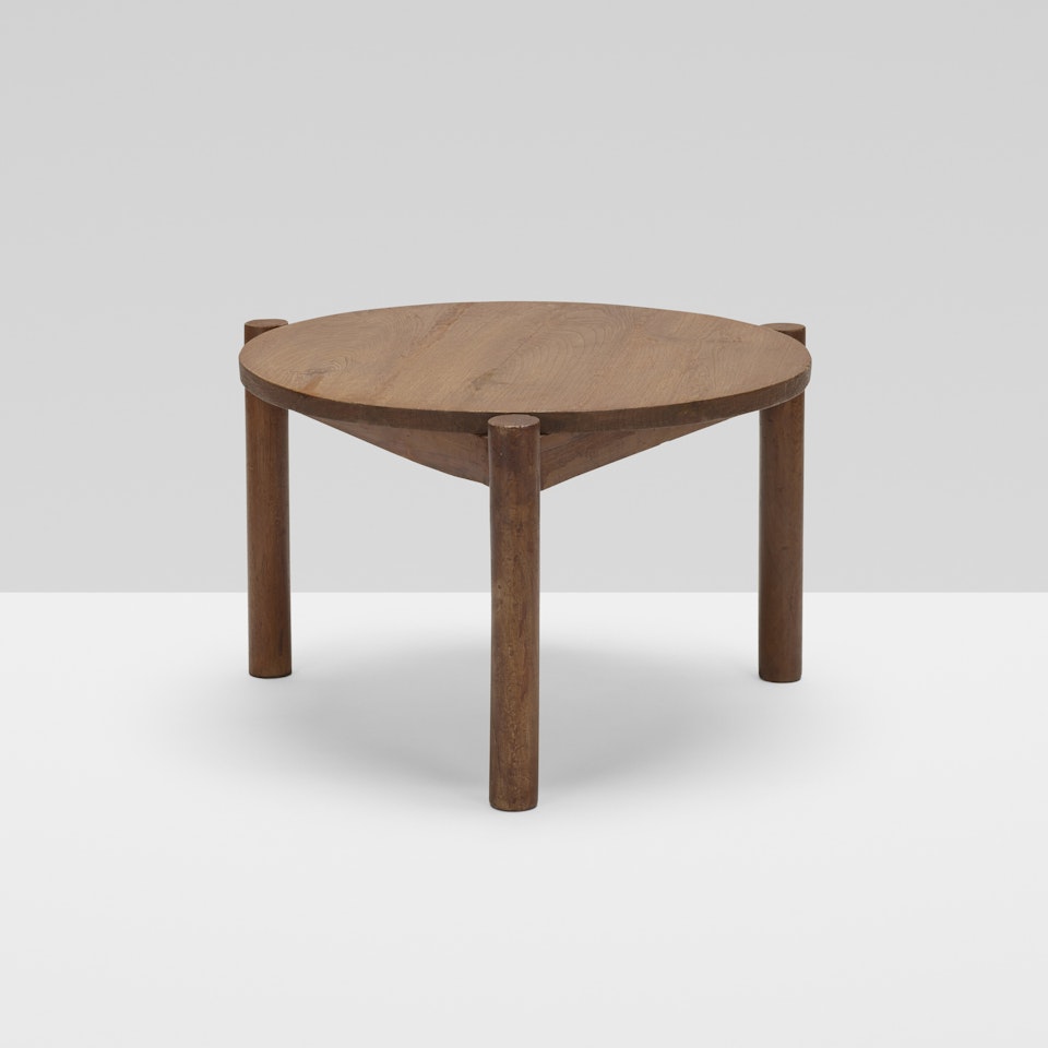 coffee table from the PGI Hospital, Chandigarh by Pierre Jeanneret