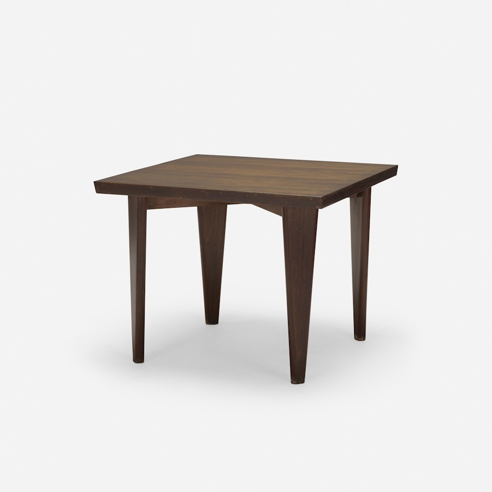 dining table from the Cafeteria at Punjab University, Chandigarh by Pierre Jeanneret