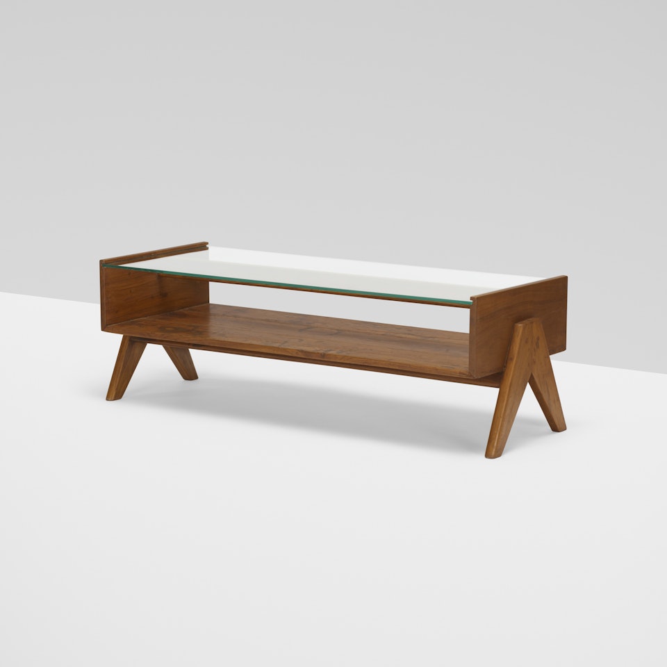coffee table from Chandigarh by Pierre Jeanneret
