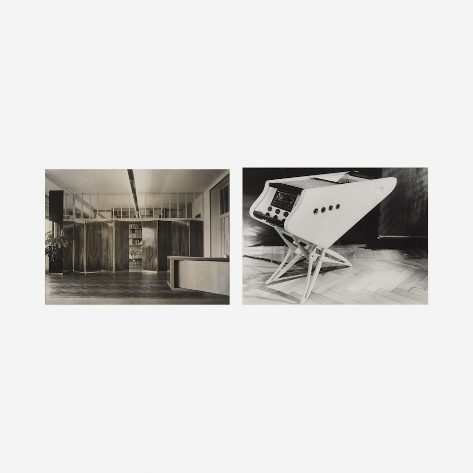 Untitled (two works) by Carlo Mollino