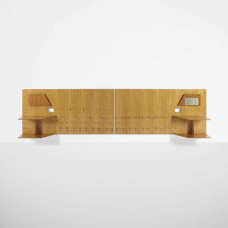 pair of headboards from Royal Hotel, Naples by Gio Ponti